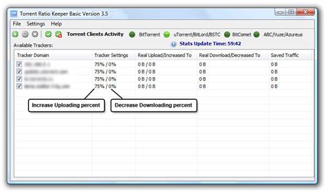 how to see torrent ratio
