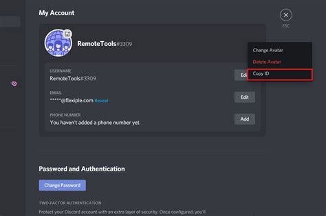 how to see your discord server code