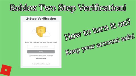 how to see your verification code on roblox