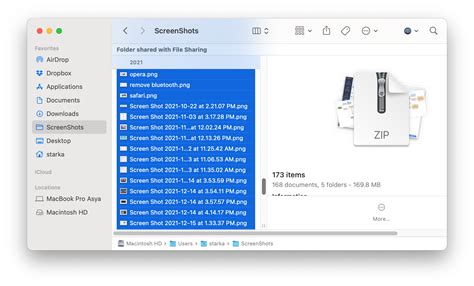 how to select all documents in mac
