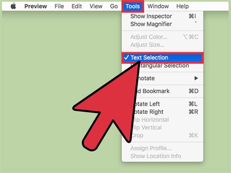how to select all text in document on mac