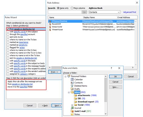 how to select and move multiple folders in outlook