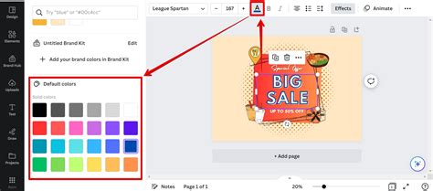 how to select color from image in canva