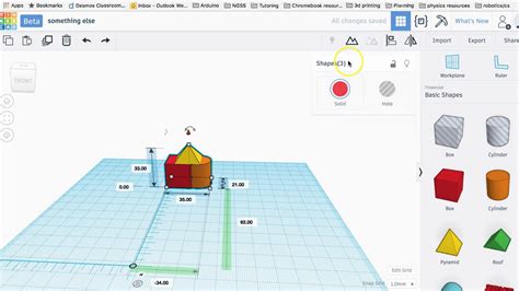 how to select multiple objects in tinkercad