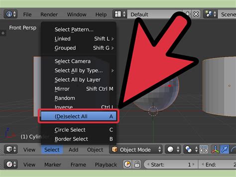 How To Select Object In Blender