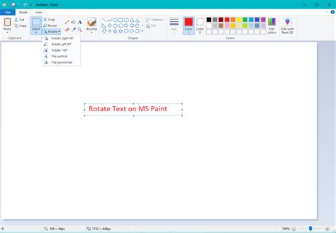 How To Select Text Box In Paint