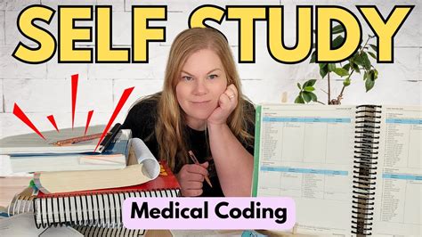 how to self study for medical coding