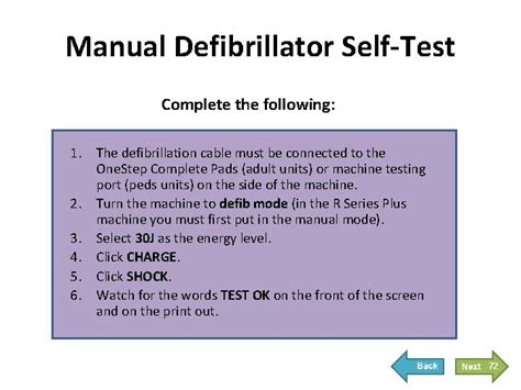 How To Self Test Zoll