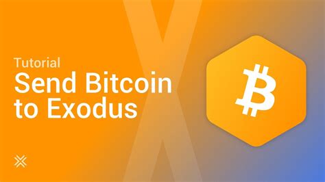 how to sell bitcoin on exodus