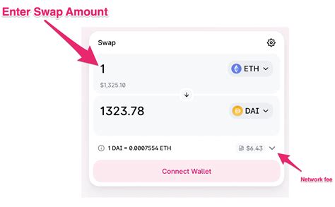 how to sell tokens on uniswap