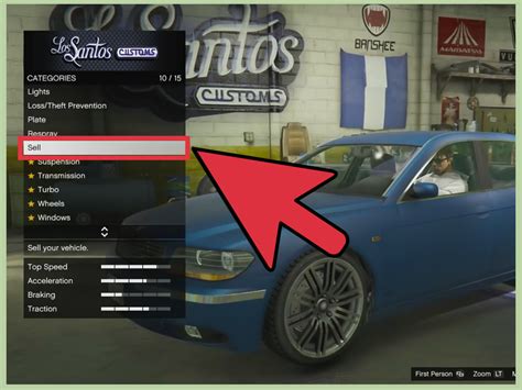 how to sell vehicles in gta 5
