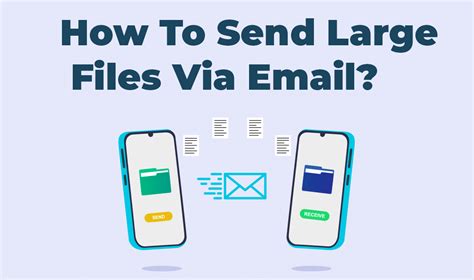 how to send a big file from your phone to email