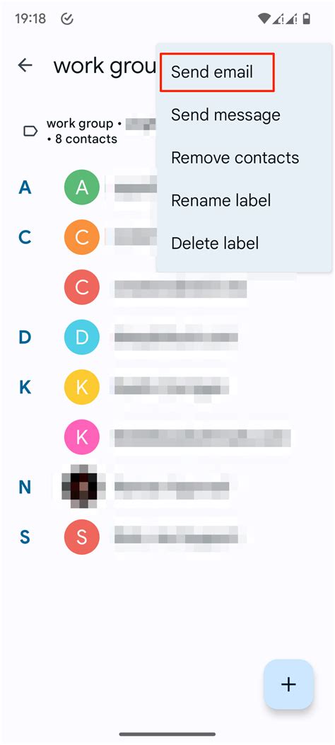 how to send a group email on gmail mobile