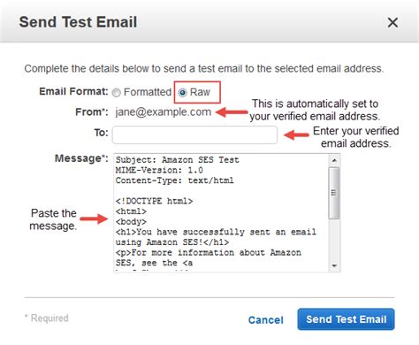 how to send a mail to amazon
