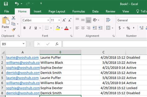 how to send a mass email from excel list