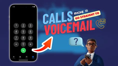 how to send a phone number straight to voicemail iphone