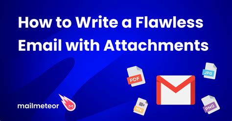 How To Send A Professional Email With Attachment