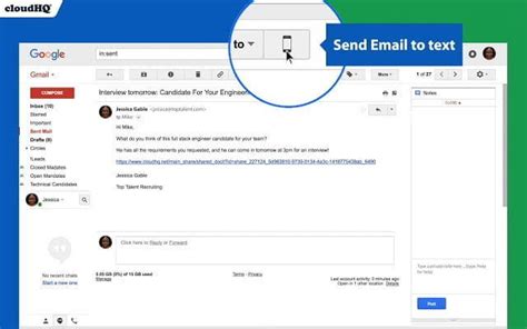 how to send a text from your email account