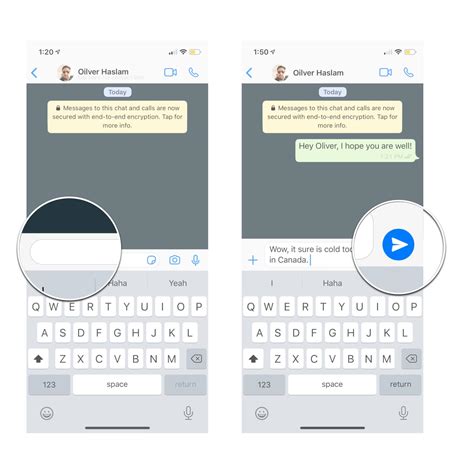 how to send a text with no words