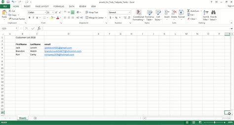 how to send bulk email from gmail using excel for free