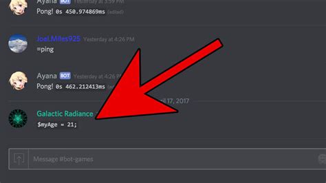 how to send code text in discord