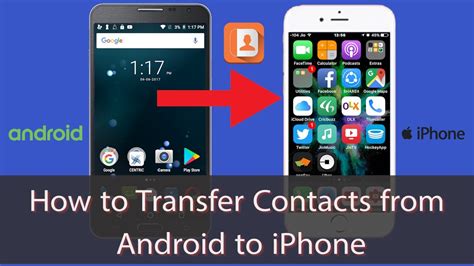 how to send contacts from android to ios