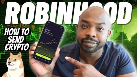 how to send crypto from robinhood