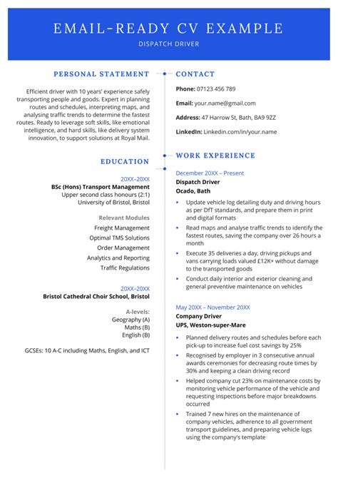 how to send cv via email example pdf