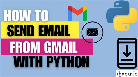 how to send email from gmail using python