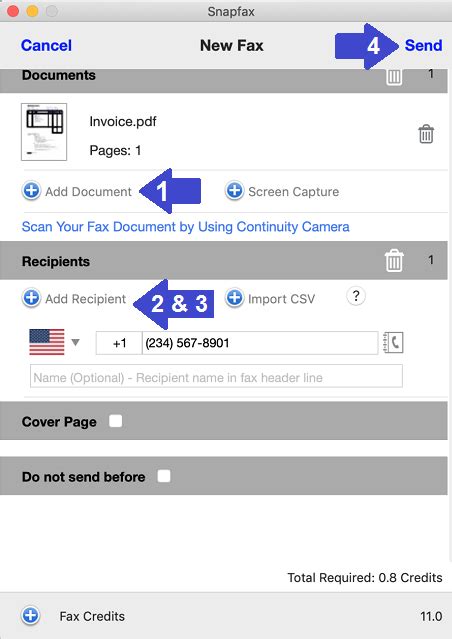 Fax It Fast: Sending Faxes from Your Mac with Ease