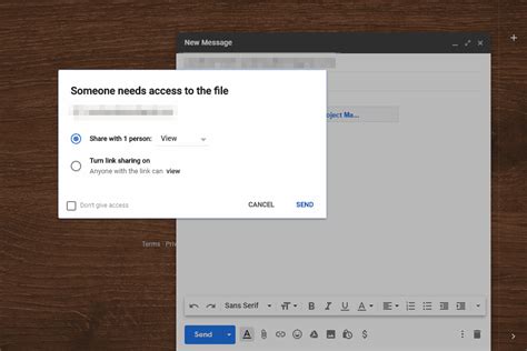 how to send file in gmail using computer