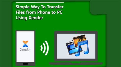 how to send files from android to pc using xender