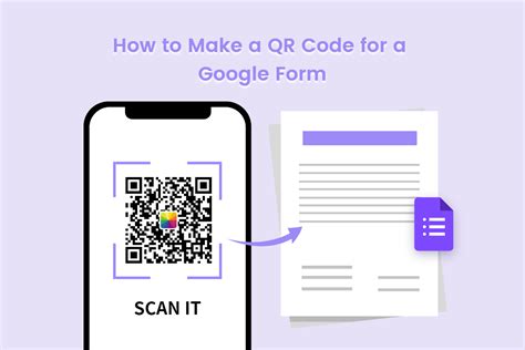 how to send google form through qr code
