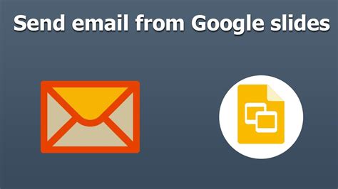 how to send google slides via email