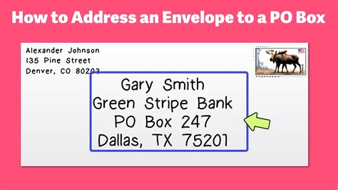 How To Send Mail In A Box