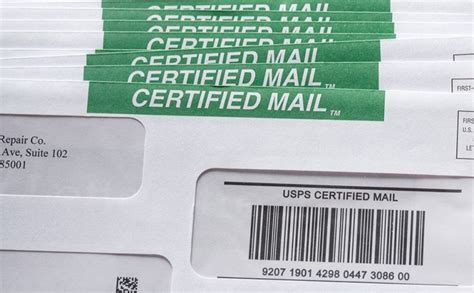 how to send mail to a po box with tracking