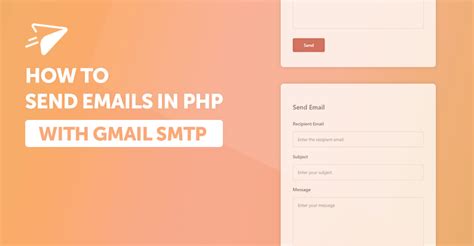 how to send mail using gmail smtp in php