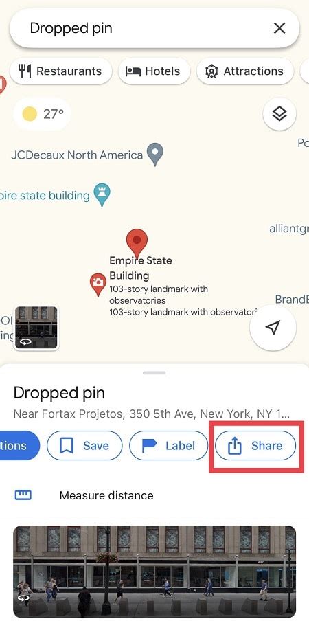 how to send map location