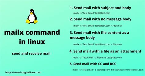 How To Send Multiple Files Using Mailx Command