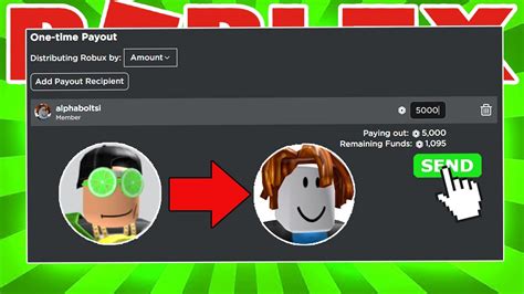 how to send robux to your friends on roblox
