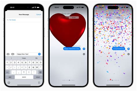 how to send text on iphone with effects