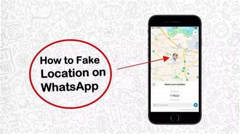 how to send wrong live location on whatsapp android