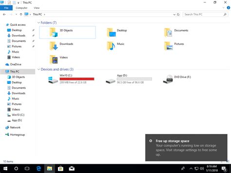 How To Separate Space From C Drive In Windows 10