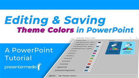 how to set a color theme in powerpoint
