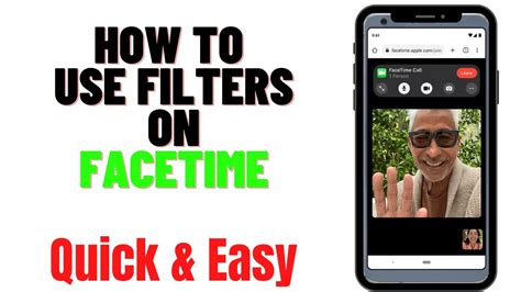 How To Set A Filter On Facetime