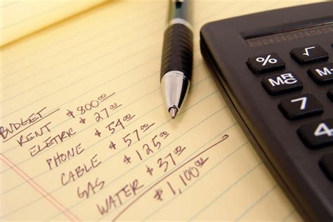 how to set a personal budget