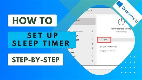 how to set a sleep timer