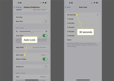 how to set a time in iphone