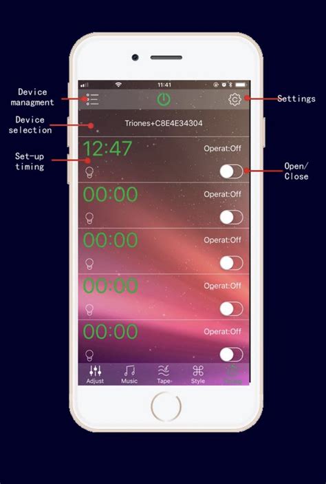 How To Set A Timer On Happy Lighting