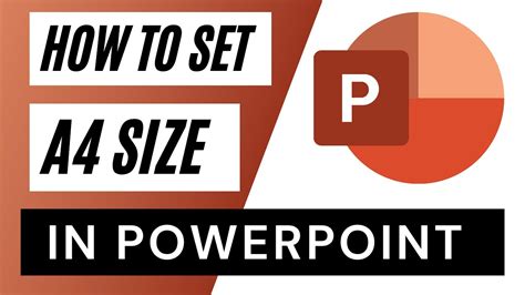 how to set a3 size in ppt